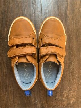 Cat & Jack Toddler Tan Double-Strap Sneakers
